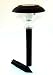 Pack of 10 Marksman Black solar lights.