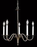 Framburg 922 5 Light Early American Chandelier