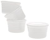 Le Creuset Stoneware 4-3 4-Ounce 4-Piece Ramekin Set, White