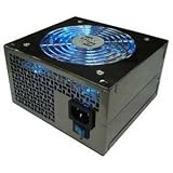 Apex - Apex SL-8550E 550W ATX E 20+4PIN 12CM Ball Bearing Blue Led Fan Power Supply