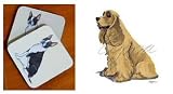 Cocker Spaniel (Buff) Beverage Coaster Set