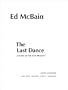 The Last Dance: A Novel of the 87th Precinct