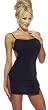 New Colors! Red, Fuchsia or Black Super Sexy Slinky Mini Dress from Leg Avenue