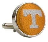 Tennessee Cufflinks - University of Tennessee Orange Cufflinks with Power T Logo