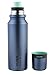 AVEX 3SIXTY POUR Vacuum Insulated Thermal Bottle, Navy, 1200 mL/40 oz