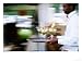 Waiter Carrying Drinks at the Napa Valley Wine Auction, Napa Valley, United States of America Photographic Poster Print by Jerry Alexander, 40x30