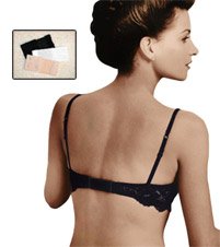Fashion Forms 2 Hook Soft Back Bra Extenders 6-Pack Accessory