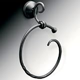 Moen Sienna Towel Rings Matte Black Bathroom Accessories