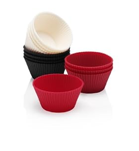 12 Mini Round Silicone Cases