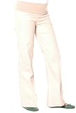 Olian Twill Rolldown Maternity Pant