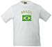 Flag-Shirt Brazil(Kinder 116 bis Erwachsene 5XL) -- VIELE FARBEN
