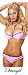 NEW COLOR Choices in Black or Pink Flirtini Mesh Swiss Dot Net Underwire Bra and Matching Thong