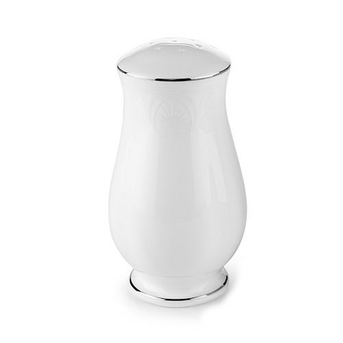 Lenox Hannah Platinum Bone Salt Shaker