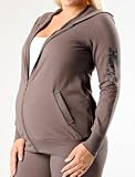 A Pea in the Pod: Long Sleeve Screen Print Maternity Hoodie