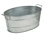 Galvanized Steel Tub: Oval