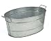 Galvanized Steel Tub: Oval