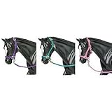Nylon Halters Hot Colored 3-piece Assortment
