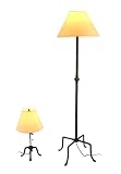 Grandrich Lighting Set with One Floor Lamp, One Table Lamp, and One Accent Lamp, Dark Bronze #G-4459-3