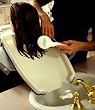 Hair Washing Tray Shoulder Mounted Shampoo Tray
