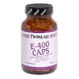TwinLab, Dry Vitamin E-400 Caps, 100 Capsules