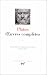 Oeuvres complètes 1 (Relié)