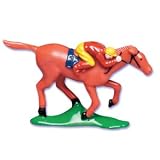 Horse Racing Cake Topper Figure