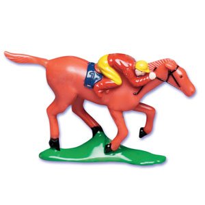 HORSE RACING CAKE DECORATIONS OR KIT