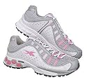 Reebok Women's RBK Zone II Running Shoe,Pink/White/Silver,9.5 M US