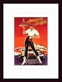 American Graffiti, Art Poster with Wood Frame, poster size: 11