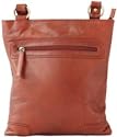 Visconti Leather Cross Body Bag Style 18538K + Ashlie Craft Logo Keyring