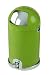 Typhoon Capsule Gloss Olive Green Steel Body 40ltr Kitchen Bin