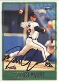 Tom Glavine, Atlanta Braves Autographed Card