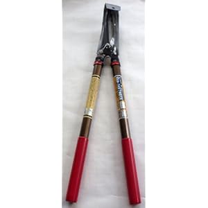 【クリックで詳細表示】Green Ace 伸縮式パイプ柄刈込鋏 W-018