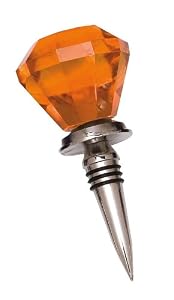 Amber Door Knob Bottle Stopper