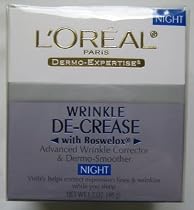 L'Oreal Dermo-Expertise Wrinkle Decrease With Boswelox Night 1.7 oz.
From L'Oreal Dermo-Expertise

