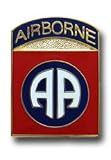 82nd Airborne Division - Single Lapel Pin