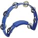 Rhythm Tech Solo RT 1220 Tambourine, White, Nickel Jingles