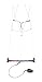 Sports : HQ Safety Control Bar "X-Over",50 cm,inkl.Safety Leash