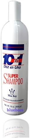 Miss KEY 10 En 1 Super Shampoo 16oz