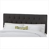 IMAGE OF Tufted Headboard in Velvet Pewter Size: California King
