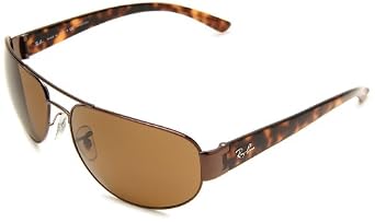 Click here to buy Ray-Ban Mens RB3448P 014 5763 Sunglasses,Brown Frame Brown Polarized Lens,One Size by Ray-Ban.