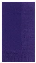 NAPKINS 2PLY 15x17 VIOLET, CS 8/125CT, 05-0350 DUNI SUPPLY CORP NAPKINS AND PAPER PL