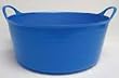 TubTrug SP15BL Shallow Blue Flex Tub, 15 Liter
