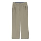Boys' Cherokee Uniform Pleated Pants - Khaki