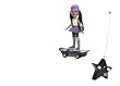 Bratz X-Treme Skate Boarding RC Sasha 49 MHZ