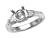 0.30 cts Baguette Diamonds Engagement Ring - Platinum, 14kt White or Yellow Gold
