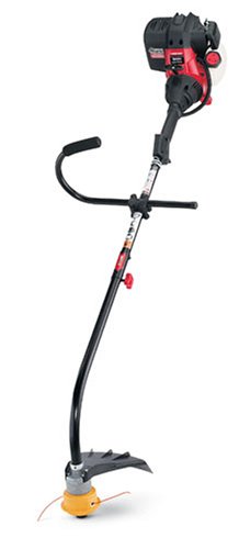 Troy-Bilt 17-Inch 26cc Gas-Powered Curved-Shaft Trimmer TB425CS Troy-Bilt 17-Inch 26cc Gas-Powered Curved-Shaft Trimmer TB425CS