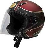 Z1R Ace High Style Open Face Motorcycle Helmet / Adult / Matte Finish / Medium / PT # 0104-0615