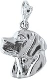 Wilkerson Sterling Silver Labrador Retriever Pendant