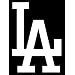 LA Dodgers (Solid) Sticker (Decal) - 6"